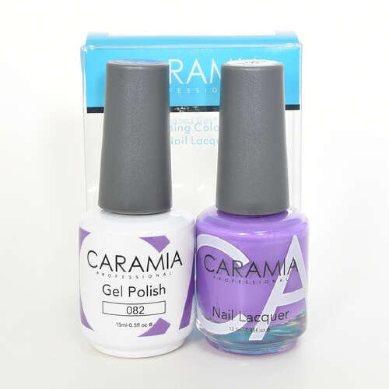 #082 Caramia Gel Polish & Nail Lacquer 0.5oz